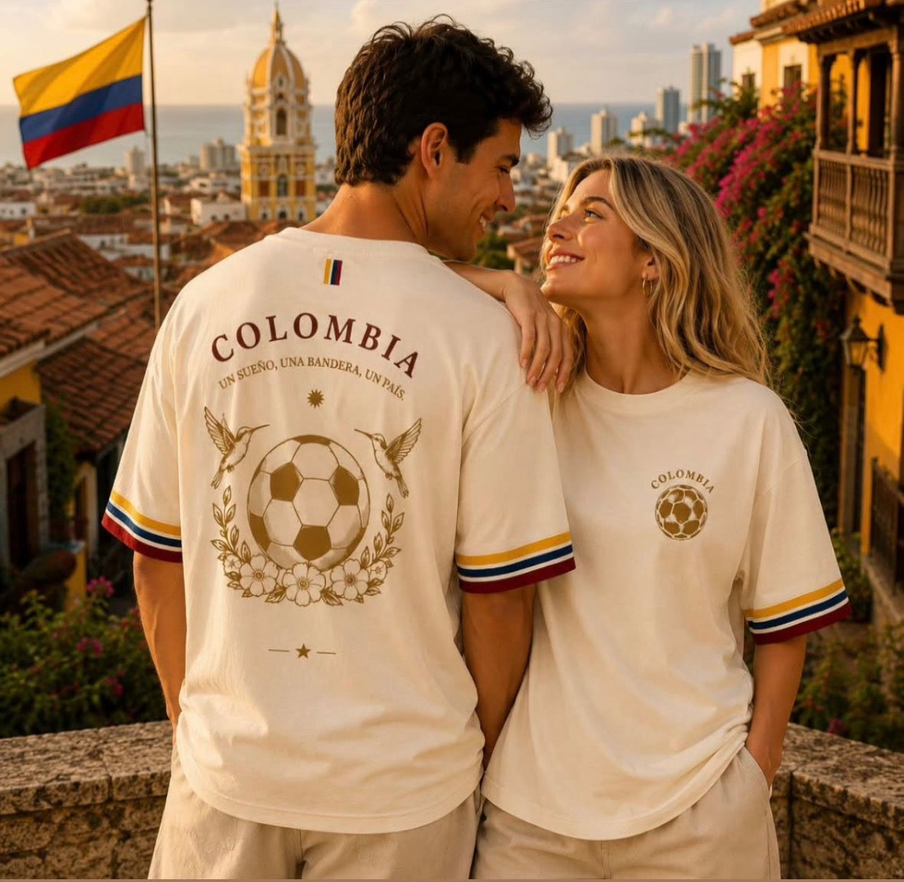 Oversize PREMIUN UNISEX Colombia Ref 1