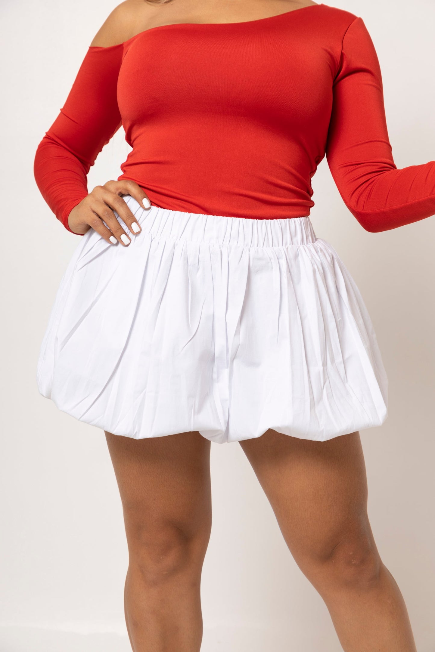 FALDA POPELINA