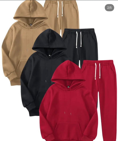 Conjunto Jogger y buzo Perchado