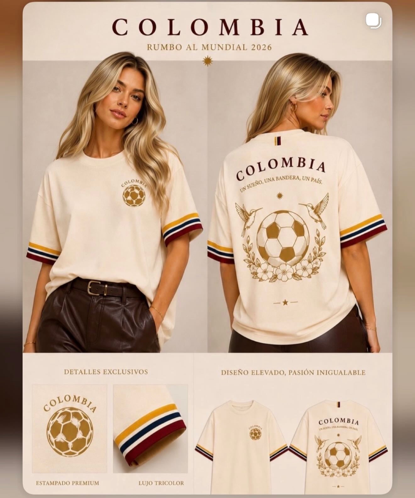 Oversize PREMIUN UNISEX Colombia Ref 1