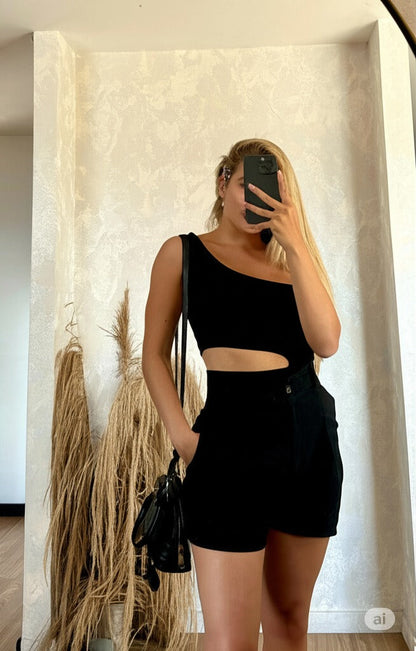 Pack x3 Bodies Negros Básicos – Lola, Madisson y Grecia