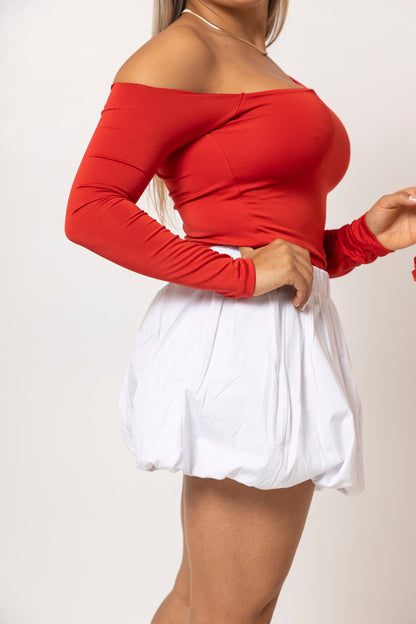 FALDA POPELINA