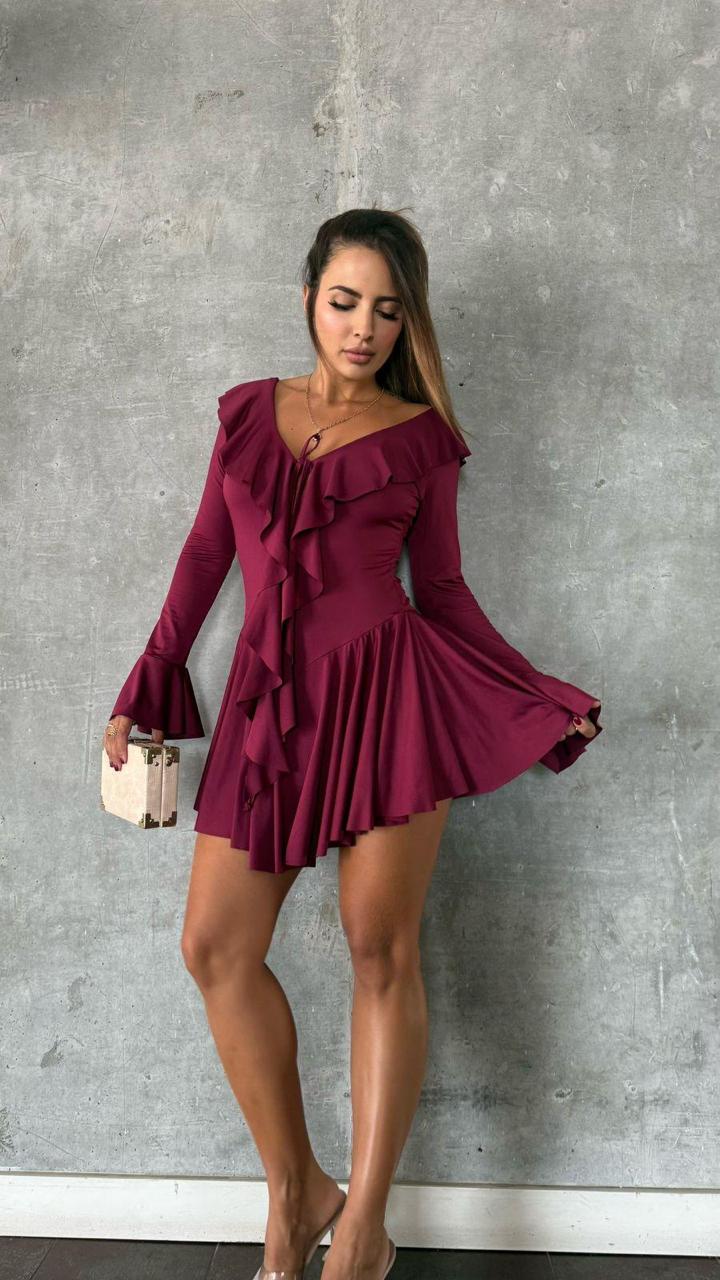 VESTIDO PARIS BOLEROS