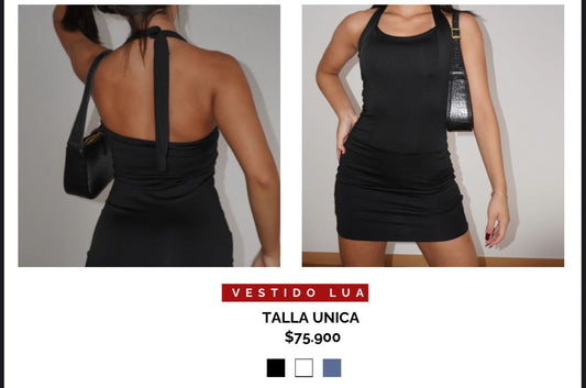 VESTIDO LUA